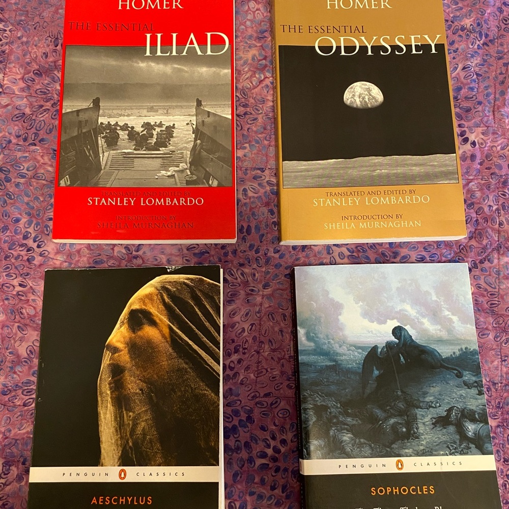 📚Greek Books! Perfect for college classes.